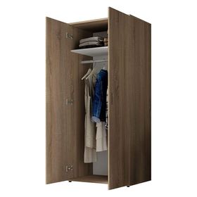Tdesigno Ada 80 cm 2 Kapaklı Gardırop