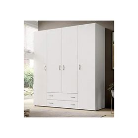 Tdesigno Ahter 160 cm 4 Kapaklı 2 Çekmeceli Gardırop