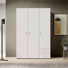 Tdesigno Ahu 20 cm 3 Kapaklı 2 Çekmeceli Gardırop
