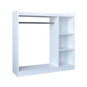 Tdesigno Ala 120 cm Beyaz Gardırop