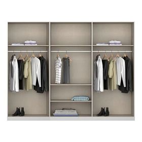 Tdesigno Aleyna 270 cm 6 Kapaklı Gardırop