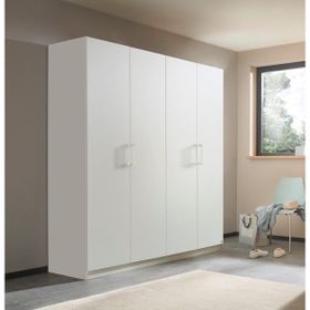 Tdesigno Almina 135 cm 3 Kapaklı Beyaz Gardırop