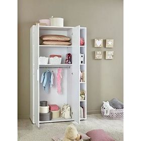 Tdesigno Asil 110 cm 2 Kapaklı Gardırop