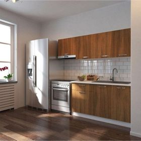 Tdesigno Ceviz Miray 200 cm Mutfak Dolabı