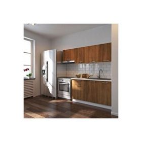 Tdesigno Ceviz Miray 200 cm Mutfak Dolabı