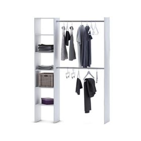 Tdesigno Efil Beyaz 140 CM Gardırop