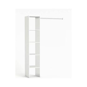 Tdesigno Eliz Beyaz 120 CM Gardırop