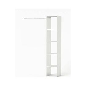 Tdesigno Eliz Beyaz 120 CM Gardırop