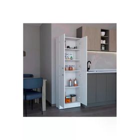 Tdesigno Feza 60 cm Çok Amaçlı 5 Raflı 4 Kapaklı Mutfak Dolabı