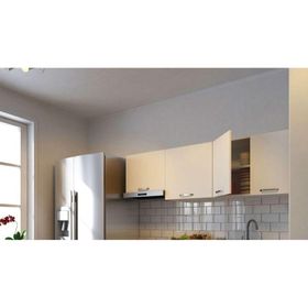 Tdesigno Melodi 200 cm Beyaz Üst Mutfak Dolabı