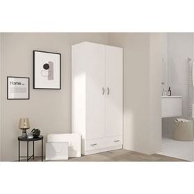 Tdesigno Selin 80 cm Beyaz Gardırop