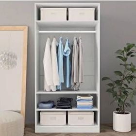 Tdesigno Sezin 120 cm Beyaz Gardırop