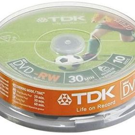 Tdk Dvd-Rw Cam 10'lu 30Min 1.4Gb Cake Box