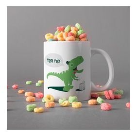 Tea Rex Baskılı Kupa
