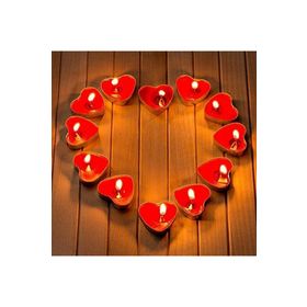Tealight 25 Adet Kırmızı Mum