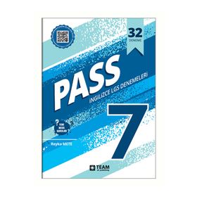 Team Elt Publishing - Pass 7 - 32 Adet Yeni Nesil LGS Deneme Sınavı
