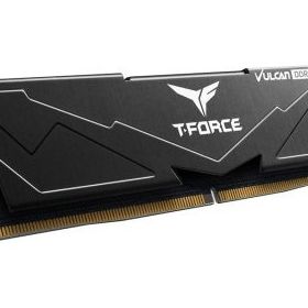 Team FLBD516G6000HC38J01 T-Force 16 GB Vulcan Black 6000 Mhz CL38 DDR5 RAM