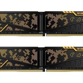 Team TLTYD432G3200HC16FDC01 T-Force Vulcan TUF Gaming Alliance 32GB 2x16GB 3200MHz CL16 DDR4 Gaming Ram