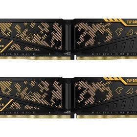 Team TLTYD432G3200HC16FDC01 T-Force Vulcan TUF Gaming Alliance 32GB 2x16GB 3200MHz CL16 DDR4 Gaming Ram