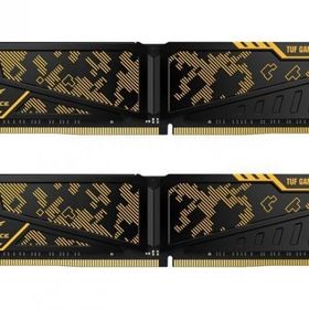 Team TLTYD432G3200HC16FDC01 T-Force Vulcan TUF Gaming Alliance 32GB 2x16GB 3200MHz CL16 DDR4 Gaming Ram