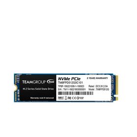 Team TM8FPD512G0C101 MP33 Pro 512GB 2100/1700MB/s NVMe PCIe Gen3x4 M.2 SSD Disk