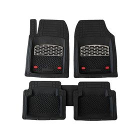 TeamCar Safir Citroen C Elysee Krom Karbon Siyah Havuzlu Paspas