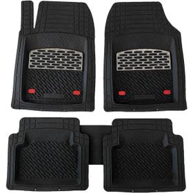 TeamCar Safir Citroen C4 Cactus Krom Karbon Siyah Havuzlu Paspas
