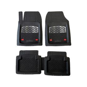 TeamCar Safir Opel Corsa D Havuzlu Krom Silver Paspas
