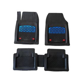 TeamCar Safir Volkswagen Passat B5 4D Krom Mavi Havuzlu Paspas