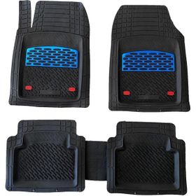 TeamCar Safir Volkswagen Polo 4D Krom Mavi Havuzlu Paspas