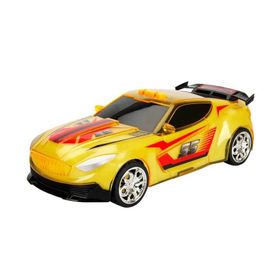 Teamsterz 27 cm Sesli ve Işıklı Renk Değiştiren Sarı Araba