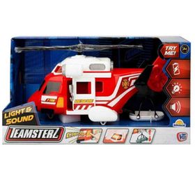Teamsterz Sesli ve Işıklı İtfaiye Helikopteri