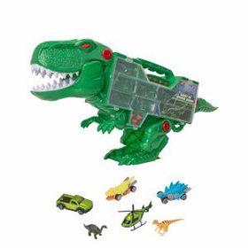Teamsterz Sesli ve Işıklı T Rex Transporter Oyun Seti