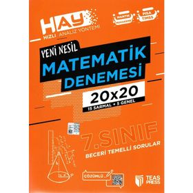 Teas Press 7.Sınıf Matematik Soru Bankası