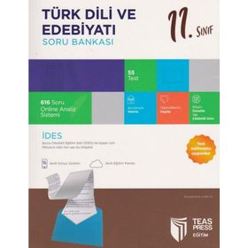 Teas Press Yayınları 11. Sınıf İdes Türk Dili Ve Edebiyatı Soru Bankası