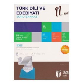 Teas Press Yayınları 11. Sınıf İdes Türk Dili Ve Edebiyatı Soru Bankası