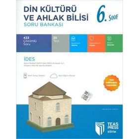 Teas Press Yayınları 6. Sınıf İdes Din Kültürü Ve Ahlak Bilgisi Soru Bankası