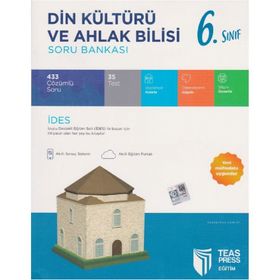 Teas Press Yayınları 6. Sınıf İdes Din Kültürü Ve Ahlak Bilgisi Soru Bankası