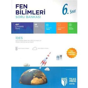 Teas Press Yayınları 6. Sınıf İdes Fen Bilimleri Soru Bankası