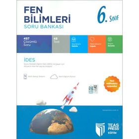 Teas Press Yayınları 6. Sınıf İdes Fen Bilimleri Soru Bankası