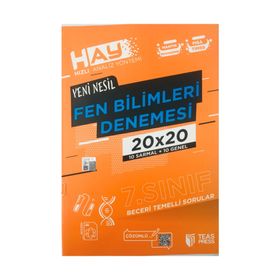 Teas Press Yayınları 7. Sınıf Fen Bilimleri Hay 20x20 Denemesi