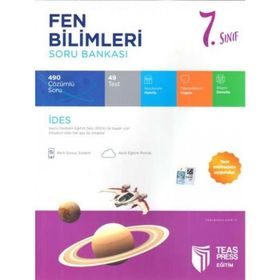 Teas Press Yayınları 7. Sınıf İdes Fen Bilimleri Soru Bankası