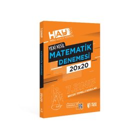 Teas Press Yayınları 7. Sınıf Matematik Hay 20x20 Branş Deneme