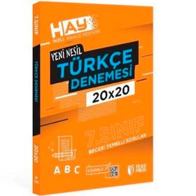Teas Press Yayınları 7. Sınıf Türkçe 20x20 Branş Deneme