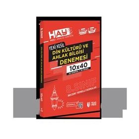 Teas Press Yayınları 8. Sınıf Din Kültürü Ve Ahlak Bilgisi Hay 10x40 Denemesi