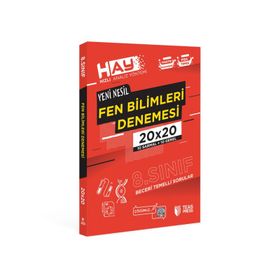 Teas Press Yayınları 8. Sınıf Fen Bilimleri Hay 20x20 Denemesi