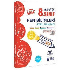 Teas Press Yayınları 8. Sınıf Fen Bilimleri TeasKop Yeni Nesil Soru Bankası