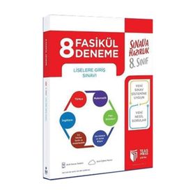 Teas Press Yayınları 8. Sınıf LGS 8 Fasikül Deneme