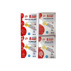 Teas Press Yayınları 8.sınıf LGS Teaskop Yeni Nesil 4'lü Soru Bankası Seti
