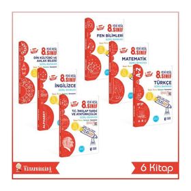 Teas Press Yayınları 8.sınıf LGS Teaskop Yeni Nesil 4'lü Soru Bankası Seti
